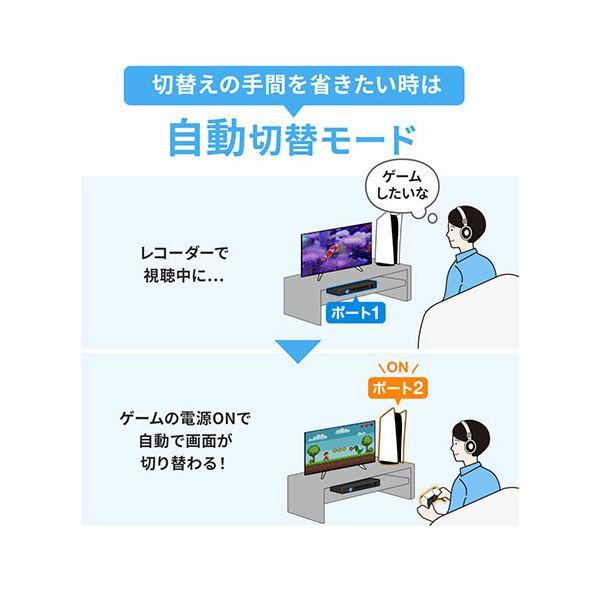 サンワサプライ 8K対応HDMI切替器（3入力・1出力） SW-HDR8K31L
