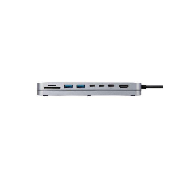 エレコム USB Type-Cデータポート／固定用台座付ドッキングステーション DST-C22SV_3