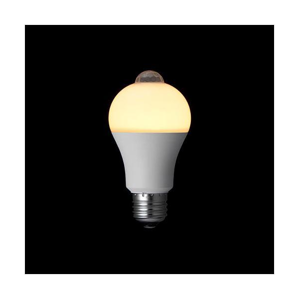 YAZAWA A形LED 60W相当 電球色 センサー付き LDA8LGP2 : Chiba Mart