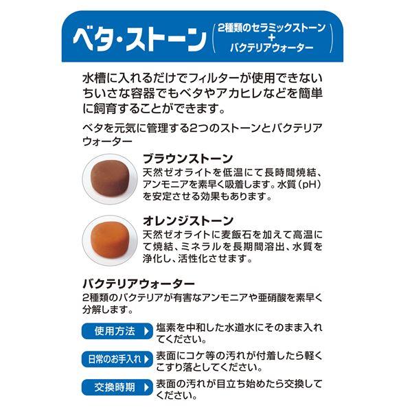 （まとめ）ベタ・ストーン （観賞魚用品／水槽用品） 〔×5セット〕｜chibamart｜02