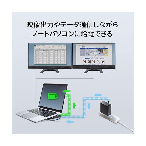 サンワサプライ USB Type-Cドッキングステーション（4K対応・HDMI×2画面出力） USB-CVDK14｜chibamart｜05