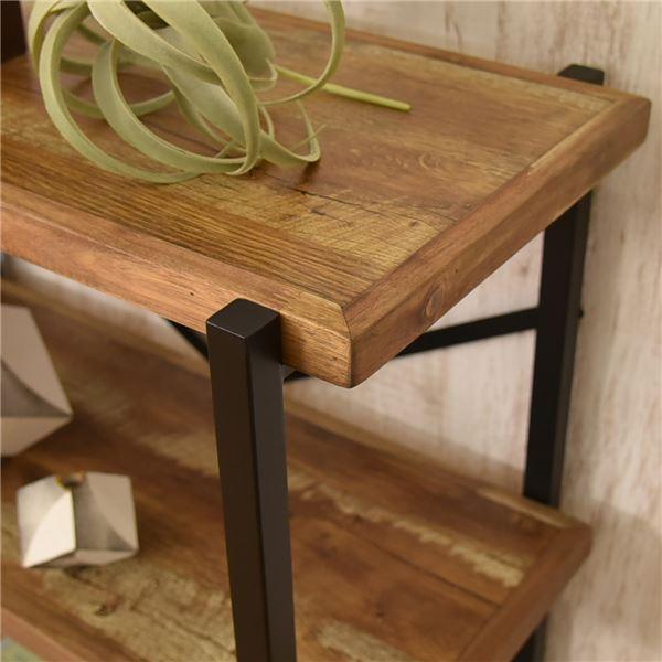 シェルフ オープンラック 6段 幅78cm 耐荷重30kg ヴィンテージ VIN 組立品_1