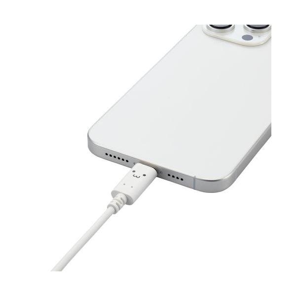 〔5個セット〕 エレコム しろちゃんUSB Type-C（TM）ケーブル MPA-CCF20WFX5