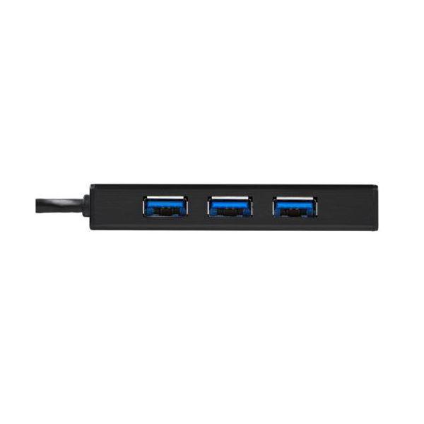 StarTech.com 3ポートUSB3.0ハブ付きLANアダプタ ギガビットEthernet対応 ブラック ST3300GU3B1個_3