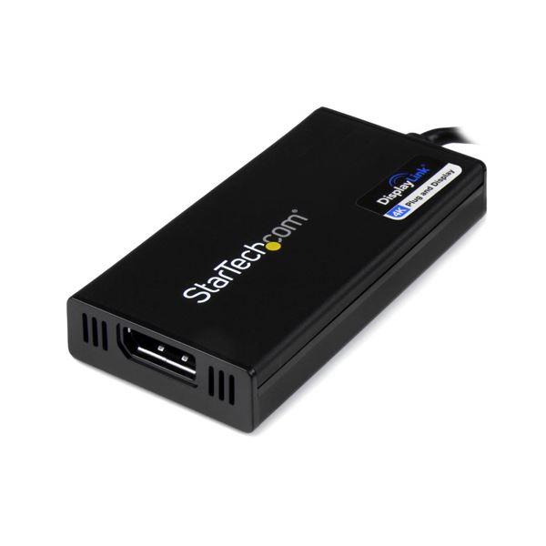 StarTech.com USB 3.0接続4K対応DisplayPort外付けグラフィックアダプタ USB32DP4K1台_1