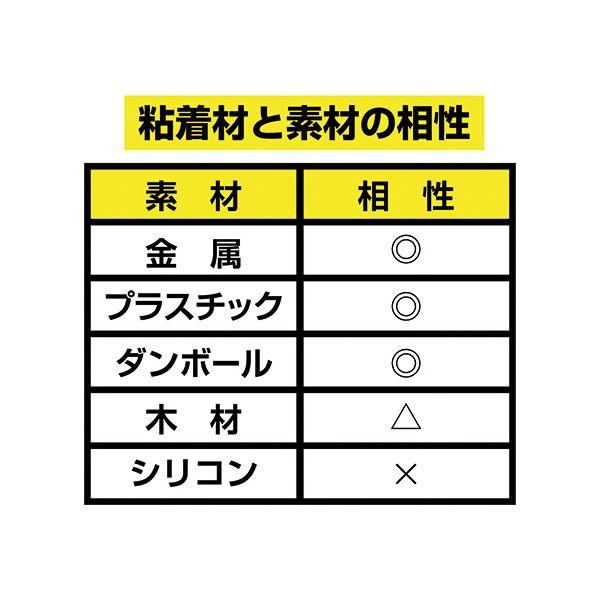 （まとめ） マグエックス超強力マグネット ゼロスリップ シートタイプ 25×25mm MHG-48 1パック（48片） 〔×5セット〕_3