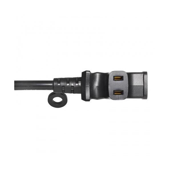 （まとめ） サンワサプライ電源延長コード 2P・3個口 ブラック 0.3m TAP-EX23-03BK 1本 〔×5セット〕