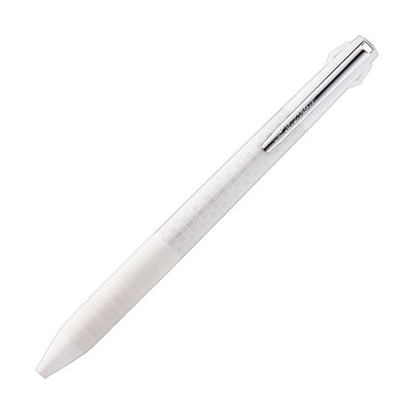 （まとめ） 三菱鉛筆ジェットストリーム 3色ボールペン スリムコンパクト 0.5mm （軸色：ホワイト） SXE3JSS05.1 1本 〔×10セット〕_1
