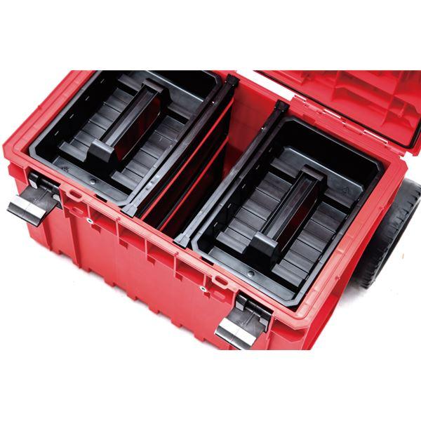 QBRICK キューブリック QS1 ツールカート 赤 SKRWQCOCCZEPG003 工具 作業工具 道具 ツール DIYの画像