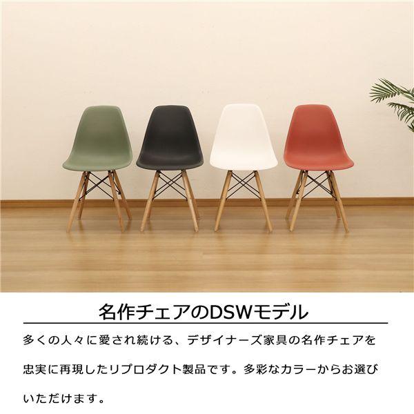 シェルチェア4脚セット ブラック 組立品_1