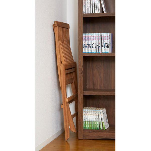 チークチェア2脚組 折りたたみ式 完成品