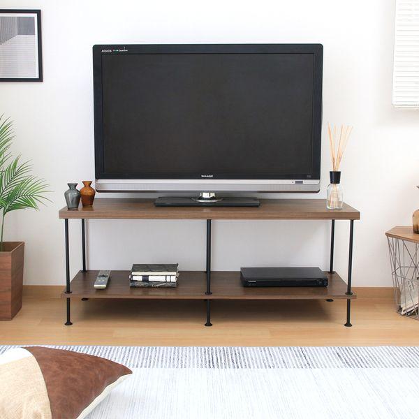 ブラウン テレビボード 幅120cm TVボード LINE 幅120cmタイプ ｜家具・インテリア通販 Re:CENO(リセノ)