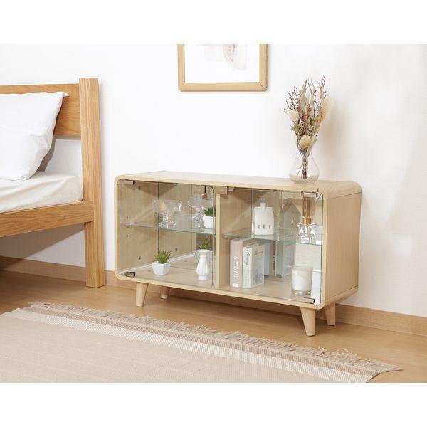 コレクションシェルフ クレール ワイド オークナチュラル 組立品_1