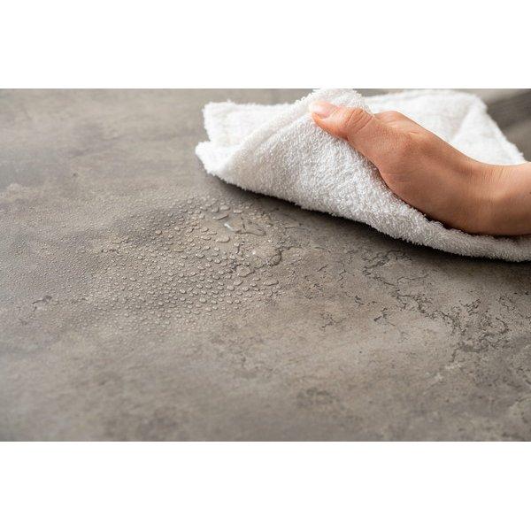 サイドテーブル 約幅40×奥行40×高さ45cm S グレー スチール ラウンドテーブル リビング ダイニング インテリア家具 完成品_4
