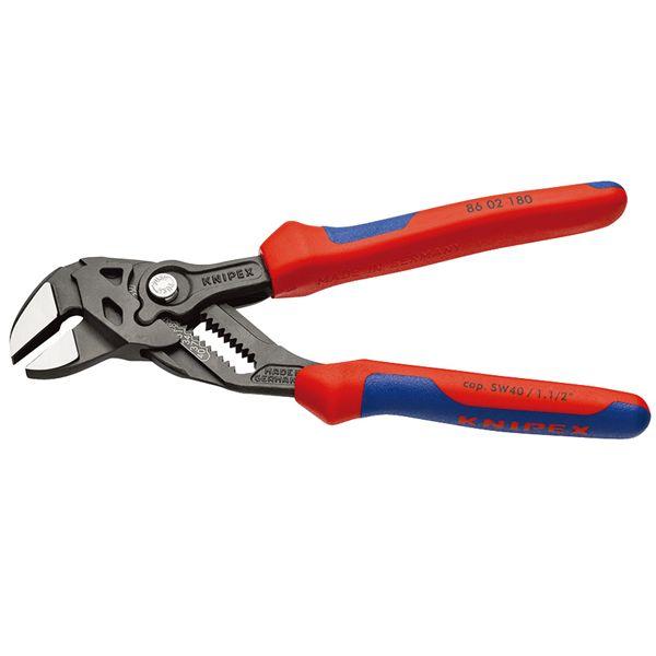 KNIPEX クニペックス プライヤーレンチ コンフォート 全長180mm 8602-180 工具 ツール DIY 作業工具_2