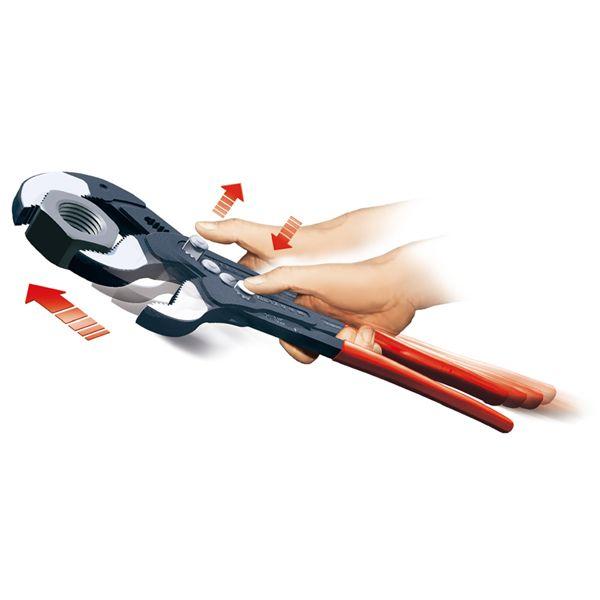 KNIPEX クニペックス コブラXL ウォーターポンププライヤー プラスチックコーティング 全長400mm 8701-400 工具 ツール_2