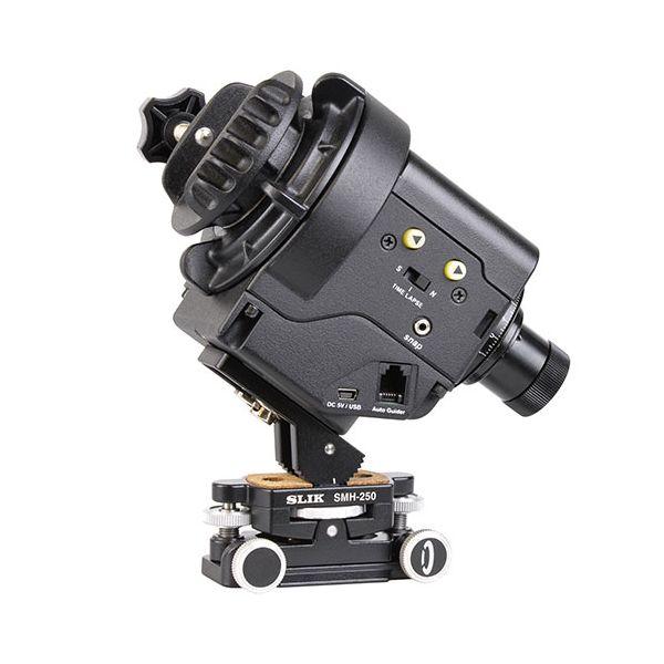 スリック SLIK SMH-250 微動方式押しねじ式の2軸微動雲台。高度補助ウェッジ付属 SMH-250_4