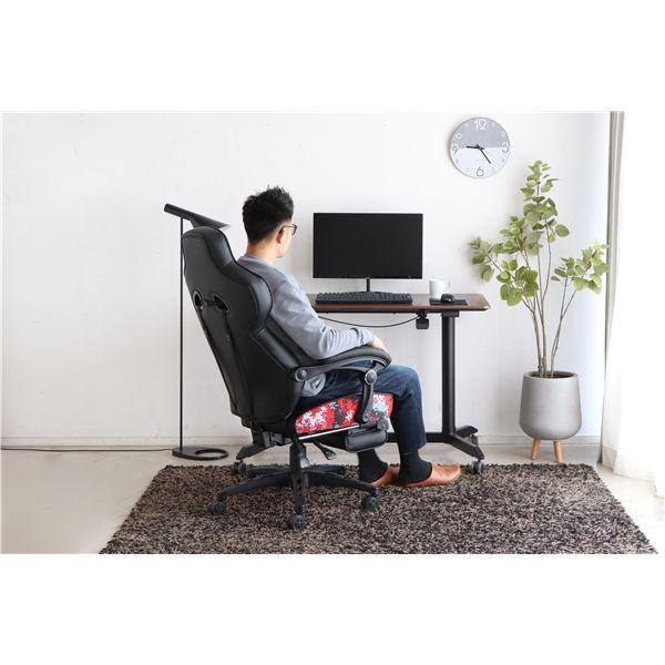 SeAGA（セアガ） -03サバイバーオフィスチェア RE レッド 組立品_4
