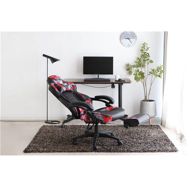 SeAGA（セアガ） -03サバイバーオフィスチェア RE レッド 組立品_5