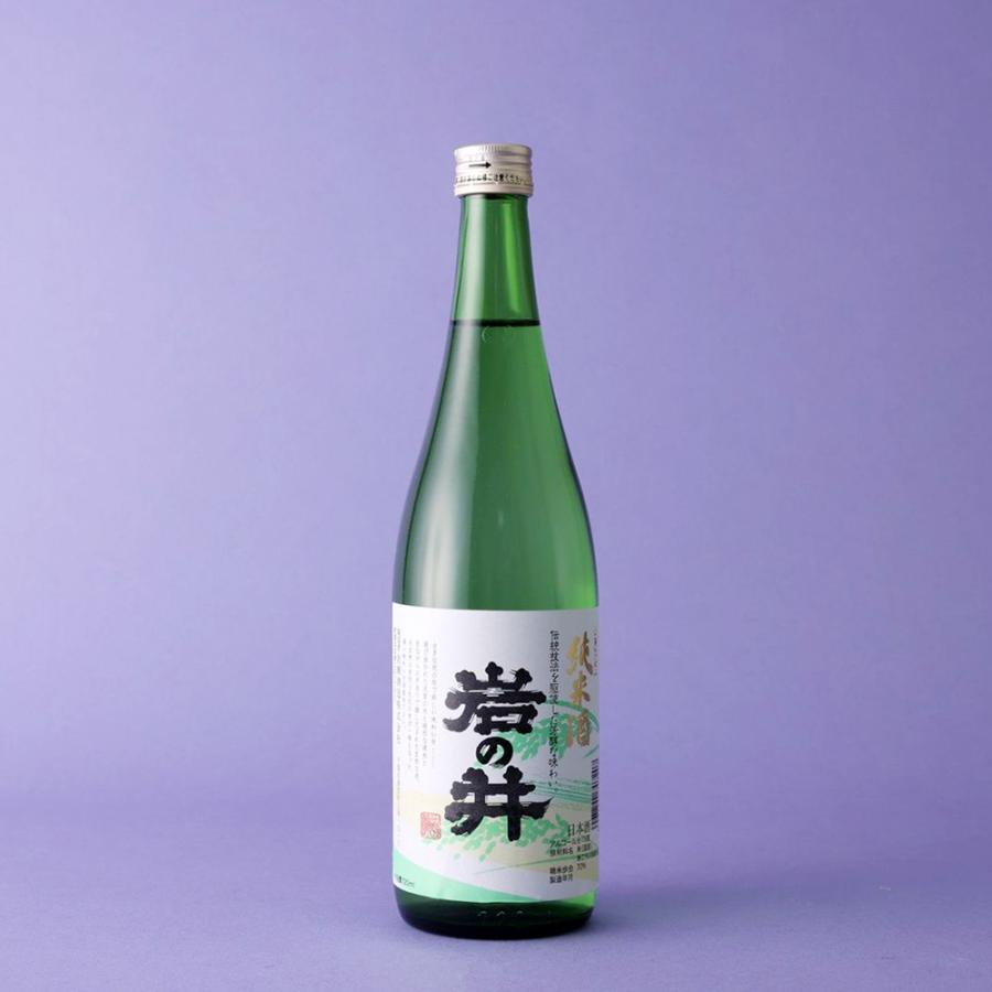日本酒 岩の井 山廃辛口純米 純米酒 1800ml×2本セット 岩瀬酒造 千葉県 