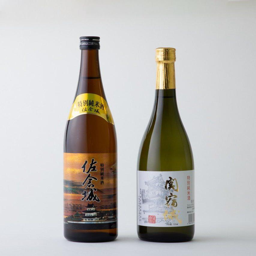Bセット　日本酒 日本酒 北総・水郷 Bセット 飲み比べ酒ギフトボックス 720ml×2本セット