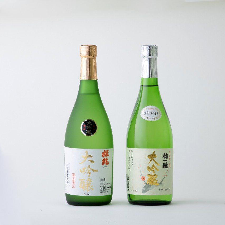 日本酒 銚子・九十九里 飲み比べ Cセット ギフトボックス 720ml×2本