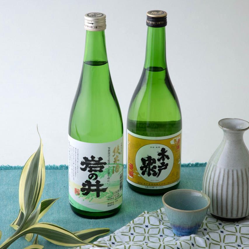 日本酒 飲み比べセット 上総・南総 Cセット ギフトボックス 720ml×2本