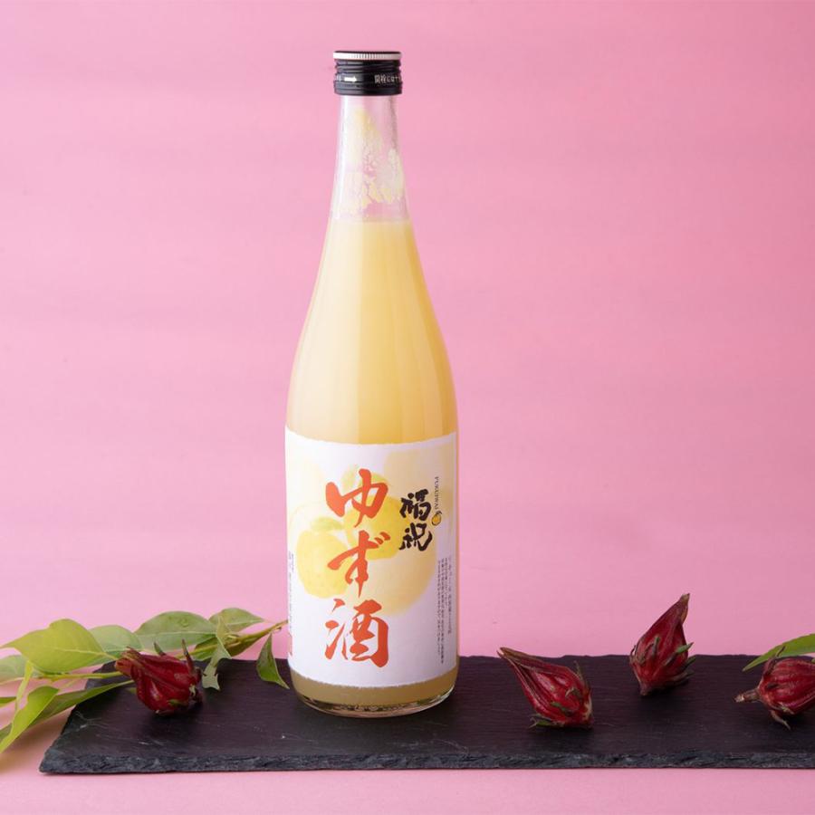 福祝 ゆず酒 720ml×2本セット 藤平酒造 千葉県の地酒 送料無料 |  | 01