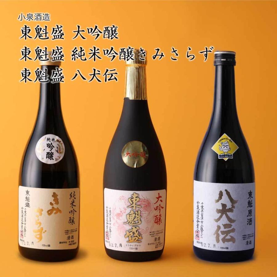 日本酒 東魁盛 とうかいざかり 3本飲み比べセット 大吟醸、きみさらず