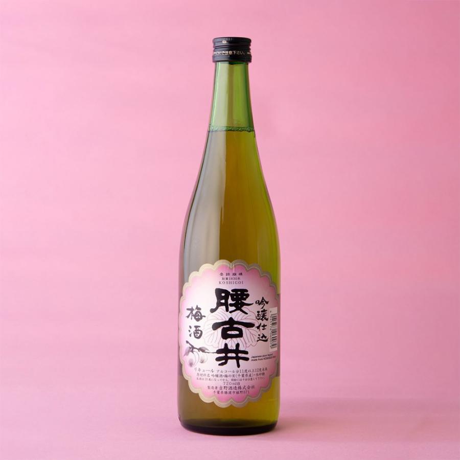 腰古井 こしごい リキュール4本飲み比べセット 純米大吟醸梅酒