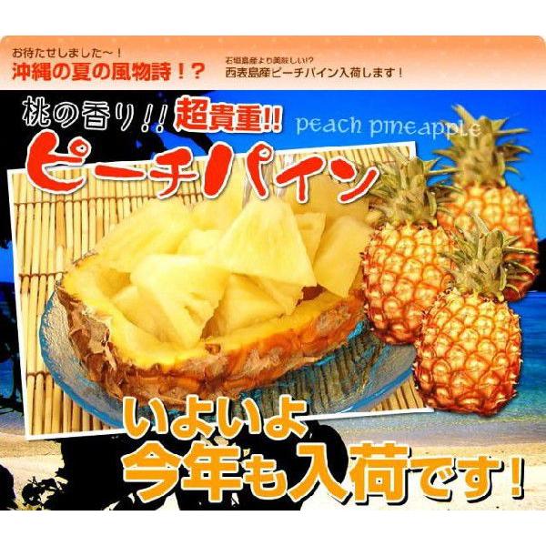 西表島 ピーチパイン、スナックパイン 期間限定 西表島産スナックパイン＆ピーチパイン各2玉セット : 沖縄