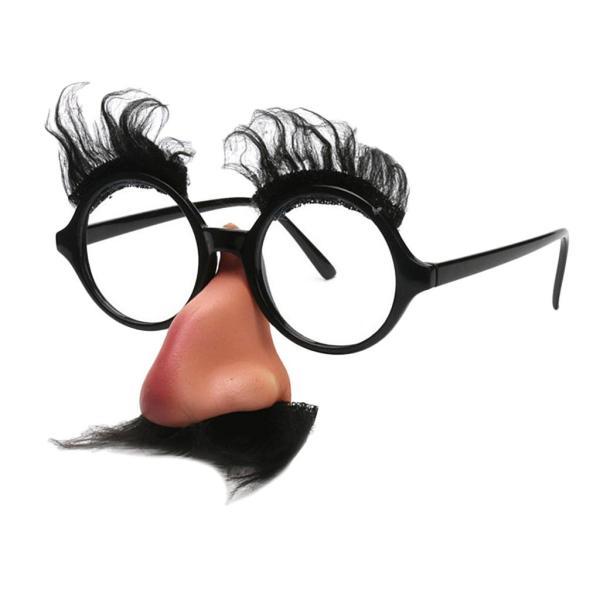 変装黒口ひげの眉毛大きな鼻のメガネユニセックスハロウィンコスチューム編パーンシードレス眼鏡｜chibi-maruya｜02