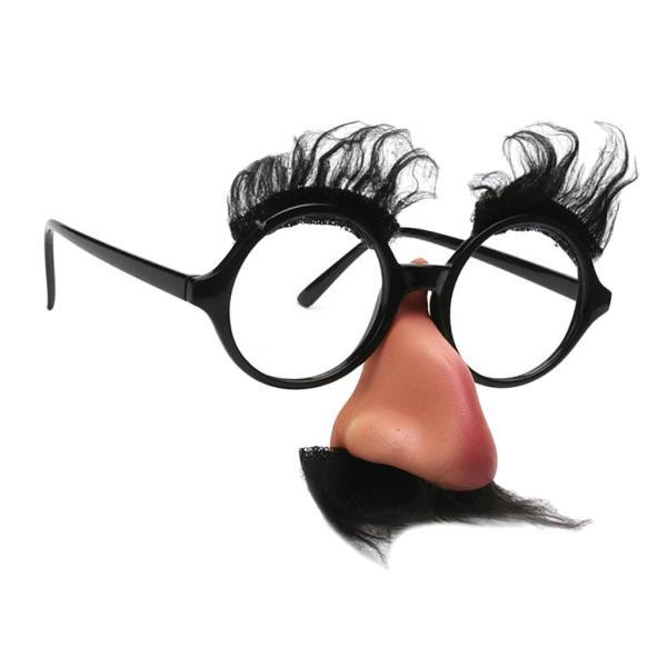 変装黒口ひげの眉毛大きな鼻のメガネユニセックスハロウィンコスチューム編パーンシードレス眼鏡｜chibi-maruya｜07