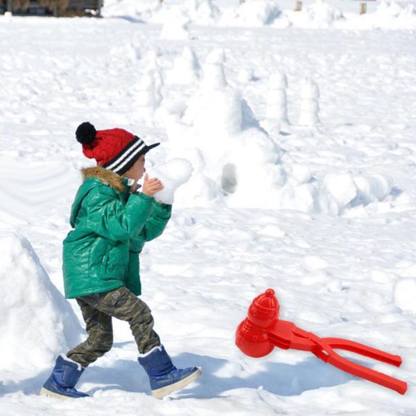 スノーボール メーカー クリップ スノーボール おもちゃ 冬のアウトドア アクティビティ レッド｜chibi-maruya｜04