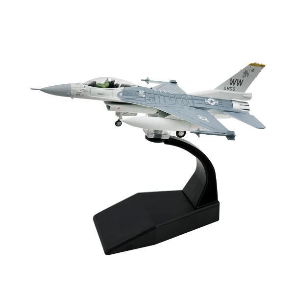 ダイキャスト合金モデル 1/100 スケール F16C 戦闘機子供のおもちゃコレクション航空機装飾飛行機カフェホームリビングルーム航空記念｜chibi-maruya｜04