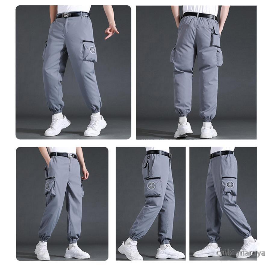 ワークマン　作業ズボン　夏用　LL Amazon.co.jp: [Honiter] 空調服 ズボン ファン2個付き ワークマン作業