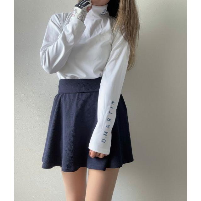 D.MARTIN刺繍ボトルネックLT K250802-01 韓国ゴルフウェア レディース
