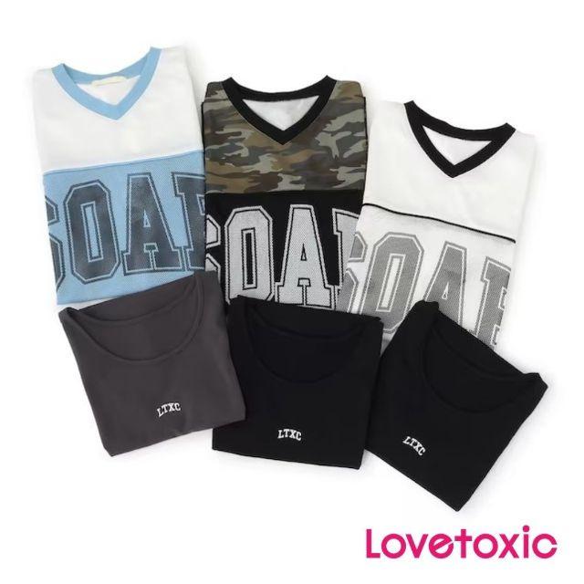 LOVETOXIC 2026春夏新作 LTXC メッシュTインナーセットアップ No