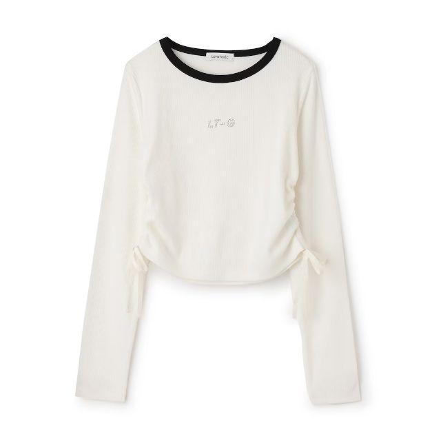 LOVETOXIC 2025秋冬新作 テレコドロスト長袖Tシャツ No. 8353224