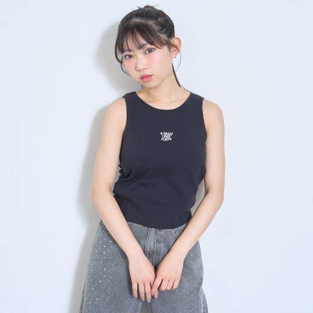 LOVETOXIC 2025春夏新作 カップ付きテレコタンクトップ No. 8361221
