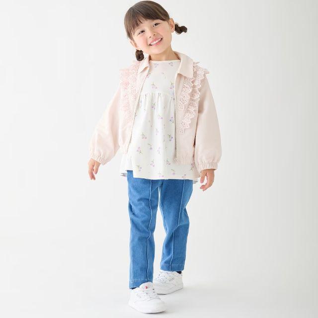 petit main 2026春夏新作 Petit スマイル／防汚 ゆったりパンツ No