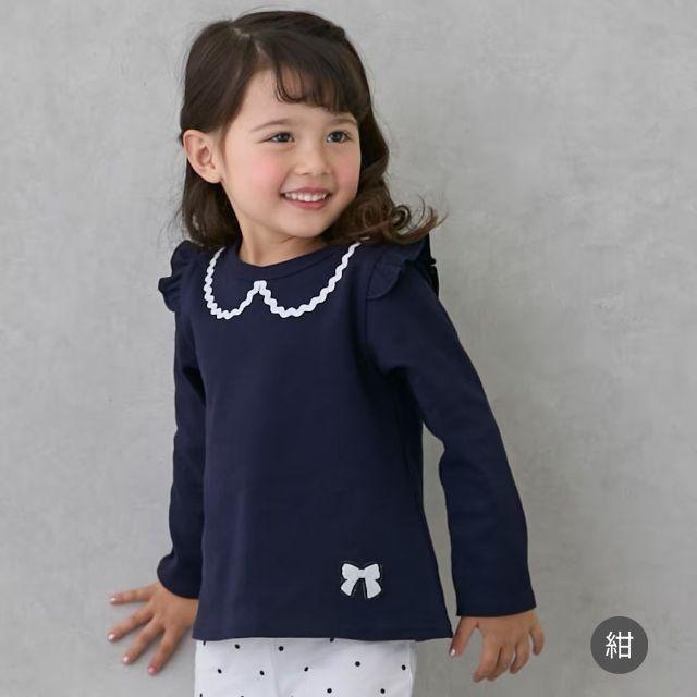 petit main 2026春夏新作 Petit プティプラ GIRL'S長袖Tシャツ No