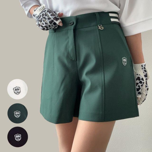 ウエストライン美脚ショートパンツ K250509-02 韓国ゴルフウェア