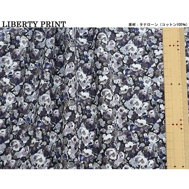 リバティプリント【タナローン/エターナル】レイラ（ZE モノトーン  