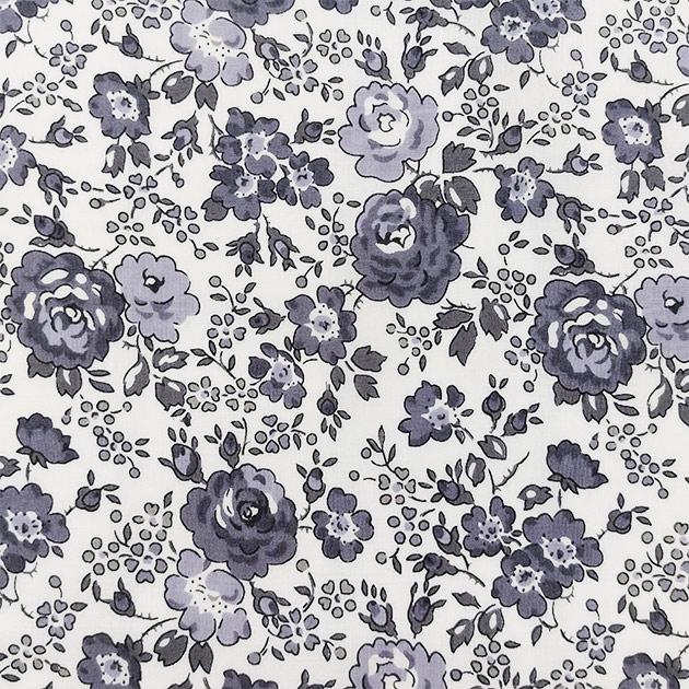 リバティプリント【タナローン/エターナル】フェリシテ （モノトーン