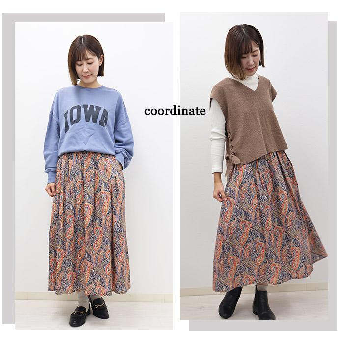 リバティ ベルトタックスカート ＜フェリックスアンドイザベラ