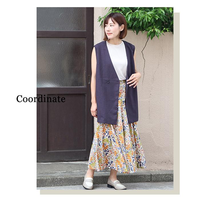 【マーガレットハウエル】リバティ✨タナローン ベッツィー ミモレ丈 スカート マーガレットハウエル】リバティ✨タナローン ベッツィー ミモレ