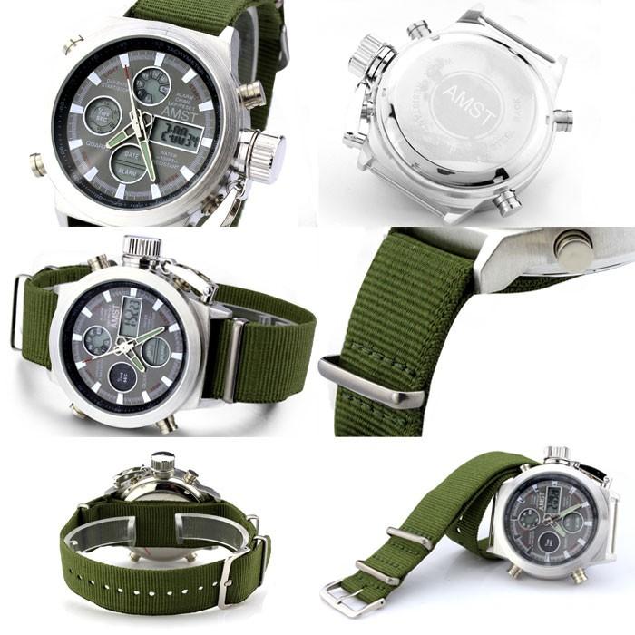 日本語マニュアル付き Amst スポーツウォッチ アナログデジタル 腕時計 男性用 防水 アラームクロック Ledライト 耐衝撃性 ゆうパケットで送料無料 Chi Am3003 R160817 03n Chic 通販 Yahoo ショッピング