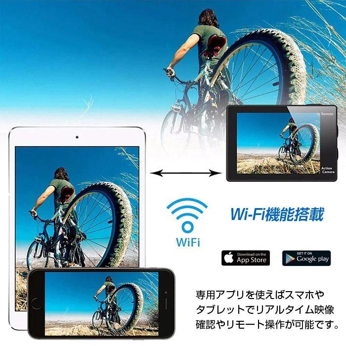 EKEN H9R アクションカメラ リモコン付き スポーツカメラ 水中カメラ 