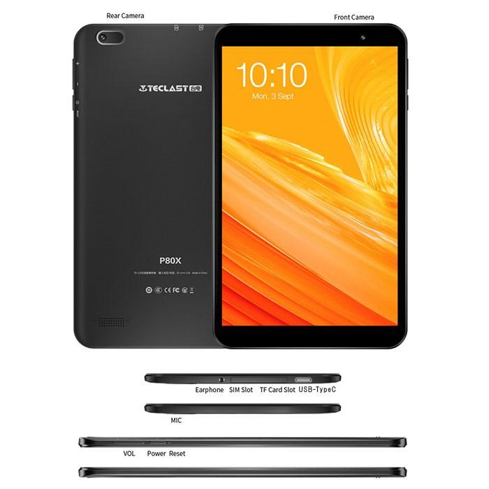 タブレット Simフリー 8インチ Android9 0 4g Lte Bluetooth搭載 Type C 32gb Rom 2gb Ram Teclast P80x アンドロイド Chi P80x 32g 送料無料 ポイント2倍 R0406 07n Chic 通販 Yahoo ショッピング